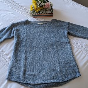 Fat Face Light Knitted Sweater, Light Blue, Size  4